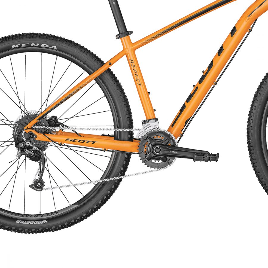 Scott mountain bikes orange sale